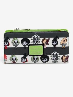 Loungefly Beetlejuice Chibi Characters Wallet